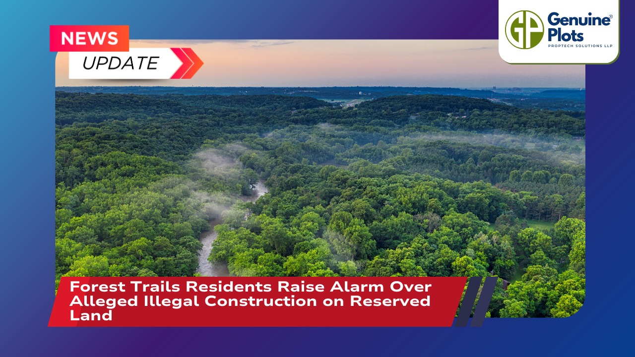 Forest Trails Residents Raise Alarm Over Alleged Illegal Construction on Reserved Land